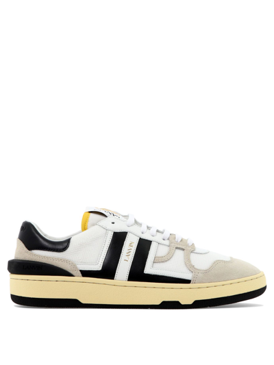 Lanvin Sneakers In White Polyester