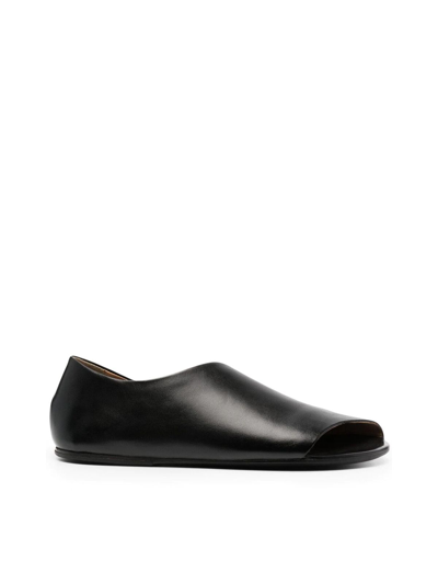 Marsèll Arsella Asymmetric Sandals In Black
