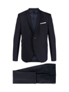 NEIL BARRETT NEIL BARRETT MEN'S BLUE OTHER MATERIALS SUIT,PBAB49Q005415 52