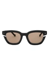 GREY ANT BOWTIE CUTOUT 50MM SQUARE SUNGLASSES