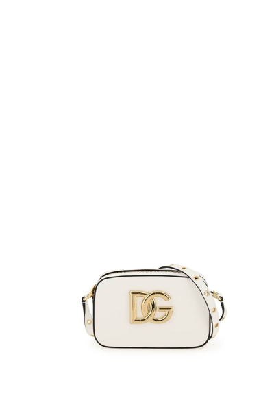 Dolce & Gabbana 3.5 Crossbody Bag In White