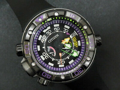 Pre-owned Citizen 2020 Evangelion Promaster Eco-drive Solar Men's