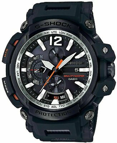 Pre-owned Casio 2017 G-shock Gravity Master Gpw-2000-1ajf Bluetooth Gps Men's Watch