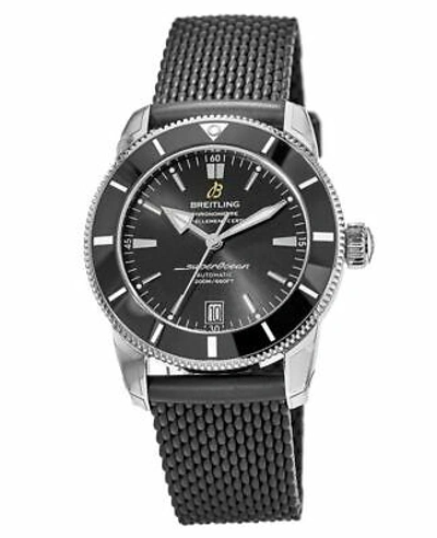 Pre-owned Breitling Superocean Heritage Automatic 42 Black Men's Watch Ab2010121b1s1