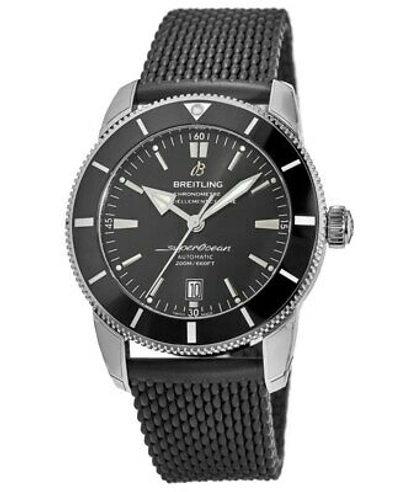 Pre-owned Breitling Superocean Heritage Automatic 46 Black Men's Watch Ab2020121b1s1