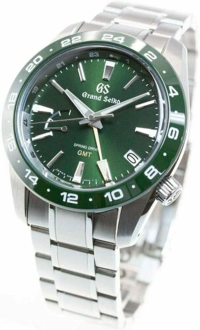 Pre-owned Grand Seiko Sport Collection Sbge257 Spring Drive Gmt Ceramics Bezel 9r66 Watch