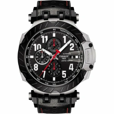 Pre-owned Tissot Men's T-race Motogp Automatic Limited Edition Watch T115.427.27.057.00