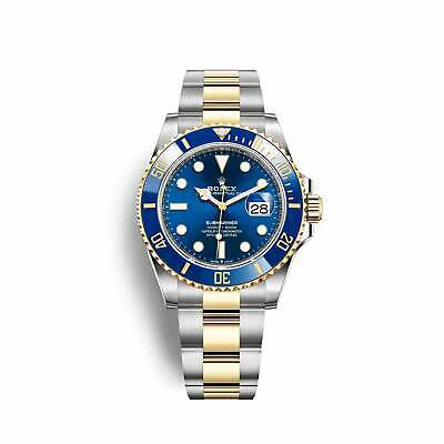 Pre-owned Rolex Submariner, Bluesy, 41mm, Blue Dial, Ref 126613lb Unworn Complete 2024