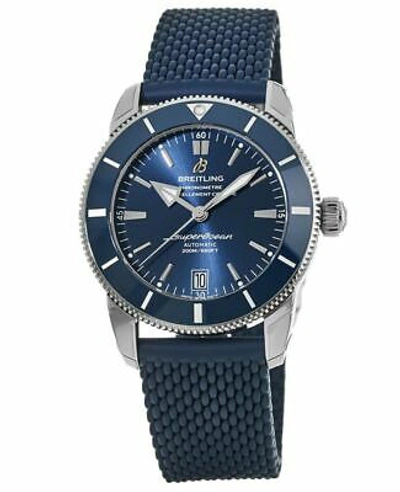 Pre-owned Breitling Superocean Heritage Automatic 42 Blue Men's Watch Ab2010161c1s1