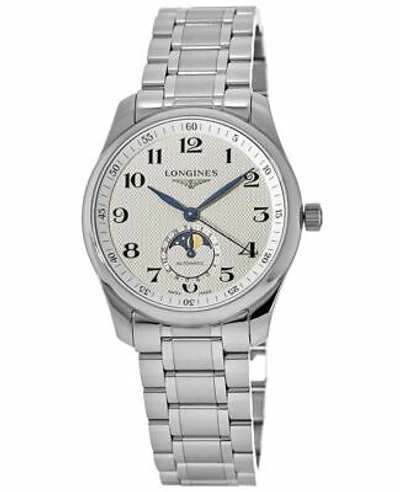 Pre-owned Longines Master Collection Automatic 40mm Silver Men's Watch L2.909.4.78.6