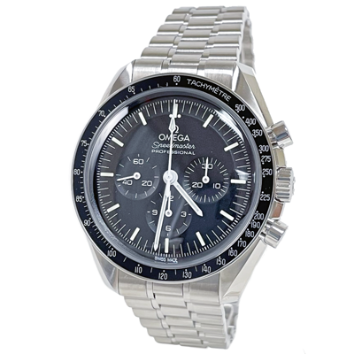 Pre-owned Omega Speedmaster Moonwatch 42mm 310.30.42.50.01.001 Steel Hesalite