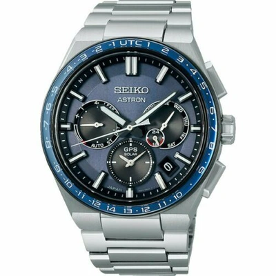 Pre-owned Seiko Sbxc109 [astron Gps Solar Men's Metal Band ] Japan Domestic