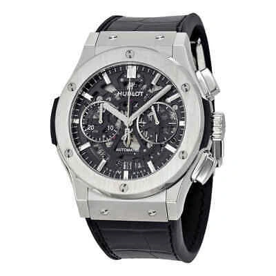 Pre-owned Hublot Classic Fusion Automatic Skeleton Dial Men's Watch 525nx0170lr