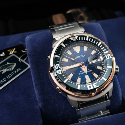 Pre-owned Seiko Zimbe Srpc96k1 Limited Edition 100