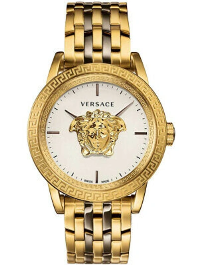 Pre-owned Versace Verd00418 Palazzo Empire Men`s Watch Mens Watch 43mm 5atm
