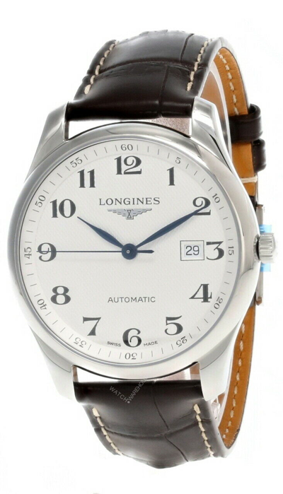 Pre-owned Longines Master Collection 42mm Auto Lthr Men's Watch L2.893.4.78.3