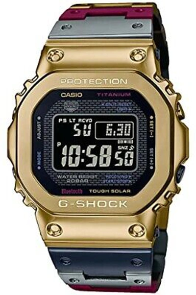 Pre-owned G-shock [casio]  Bluetooth Equipped Radio Solar Gmw-b5000tr-9jr Gold From Japan