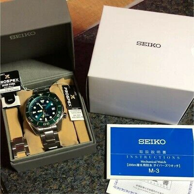 Pre-owned Seiko Prospex Mechanical Diver Watch Limited Model Szsc004 2018 From Japan F/s