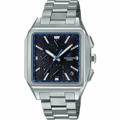 Pre-owned Casio Ocw-t5000-1ajf [oceanus Classic Line Metal Band]