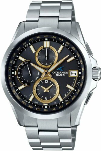 Pre-owned Casio Oceanus Classic Line Ocw-t2600-1a3jf Men's Watch In Box Japan