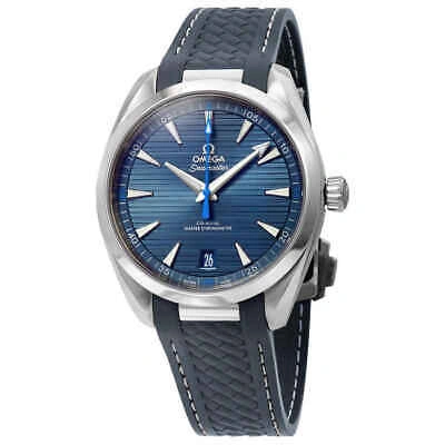 Pre-owned Omega Seamaster Automatic Blue Dial Men's Watch 220.12.41.21.03.002