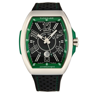 Pre-owned Franck Muller Men's 'vanguard Racing' Grey Dial Automatic Watch 45scracingblkgr