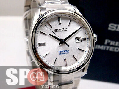 Pre-owned Seiko Presage Automatic Thinner Movement 1881 Limited Men's Watch Sje073j1