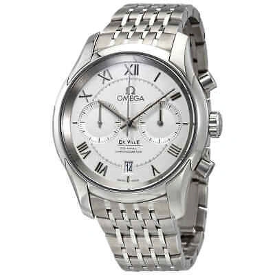 Pre-owned Omega De Ville Chronograph Chronometer Men's Watch 431.10.42.51.02.001