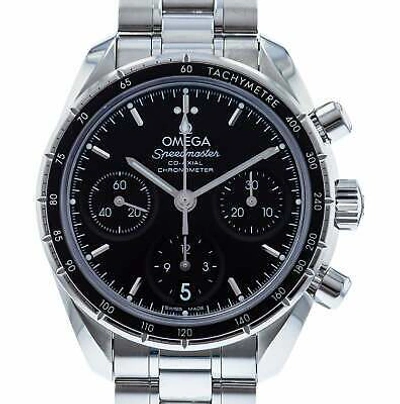 Pre-owned Omega Speedmaster Co-axial Chrono 38mm Steel Bracelet Ref324.30.38.50.01.001