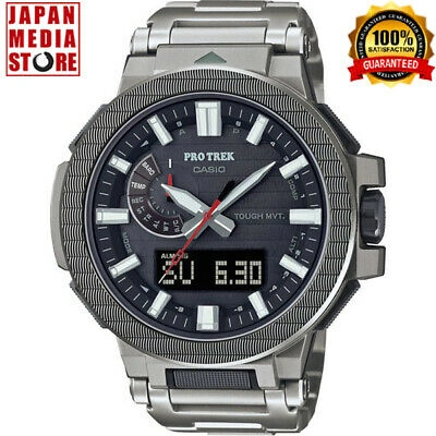 Pre-owned Casio Pro Trek Prx-8001yt-7jf Manaslu Knife Ridge Limited Solar Men Watch Japan