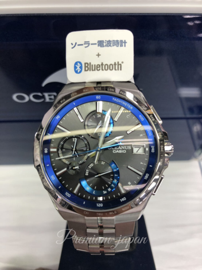 Pre-owned Casio Ocw-s5000-1ajf Oceanus Manta Bluetooth Watch Japan Domestic Version