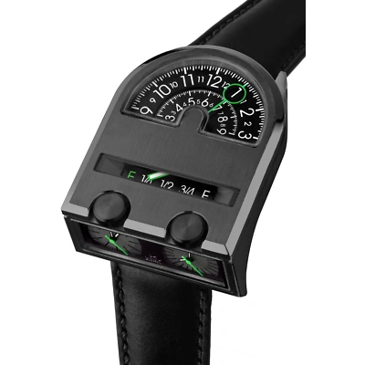 Pre-owned Xeric Leadfoot Automatic Gunmetal Lime Limited Edition