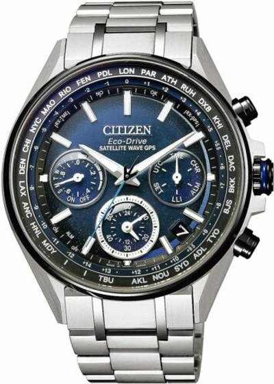 Pre-owned Citizen Attesa Eco-drive Cc4005-63l Star Wars Limited Gps Solar Men's Watch