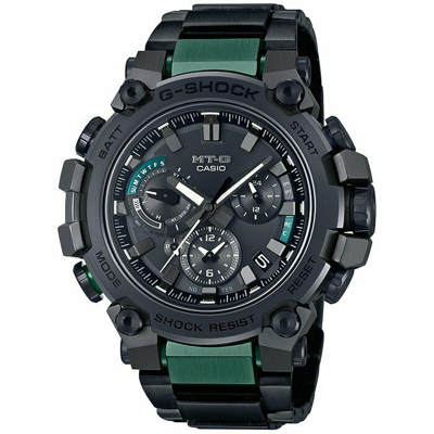 Pre-owned Casio G-shock Mtg-b3000bd-1a2jf Men's Watch Radio Solar Green / Black