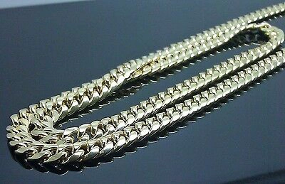 Pre-owned G&d 10k Gold Chain Miami Cuban Necklace 6mm 24 Inch Gold Mens Chain Box In Yellow