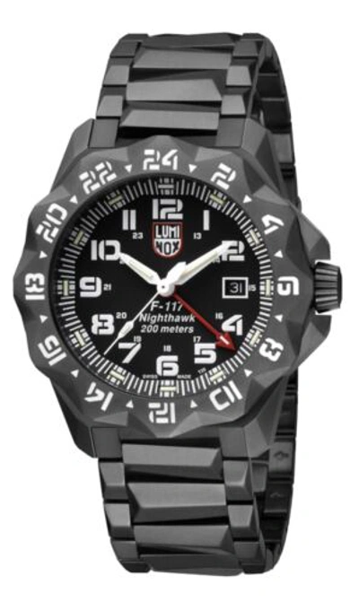 Pre-owned Luminox Xa.6422 F-117 Nighthawk Men's Watch