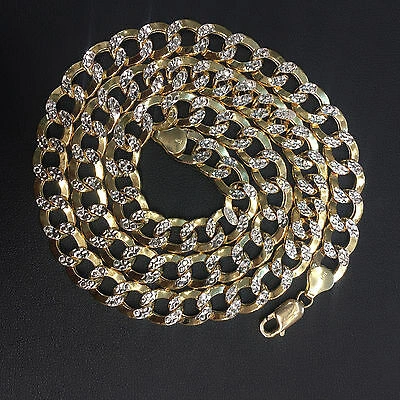 Pre-owned Limor 10mm 14k Yellow Gold 24" Curb Cuban Comfort Thick Men's Chain 38.9g Semi Solid