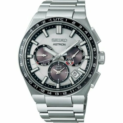 Pre-owned Seiko Sbxc107 [astron Gps Solar Men's Metal Band ] Japan Domestic