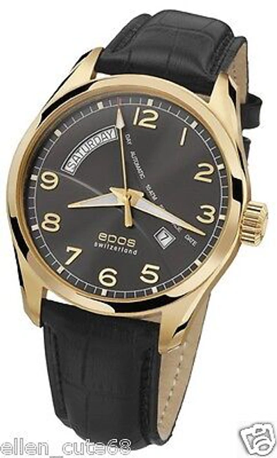 Pre-owned Epos 3402 Passion-day Date Self-winding Eta 2834-2 Gld 43mm Luminescet Decorated