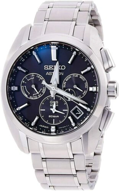 Pre-owned Seiko Astron Sbxc067 Gps Satellite Radio Solar Men's Watch In Box