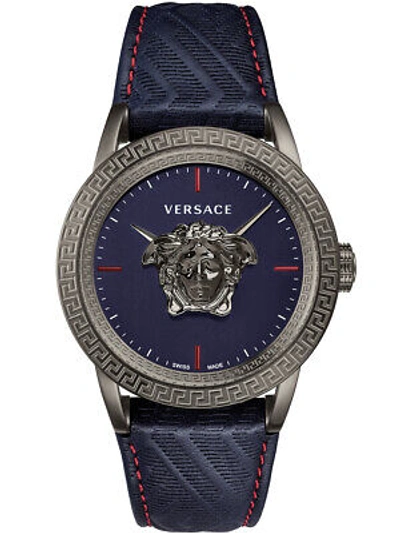 Pre-owned Versace Verd00118 Palazzo Empire Mens Watch 43mm 5atm