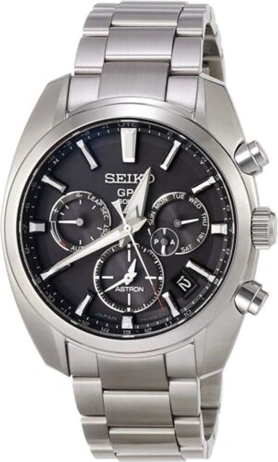 Pre-owned Seiko Astron Sbxc021 5x Series Line Gps Satellite Radio Solar Men's Watch
