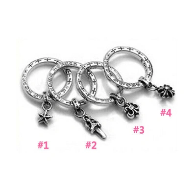Pre-owned Rings-dagger Authentic [chrome Hearts] Stack /star/bs Fluer/ch + (choose One)