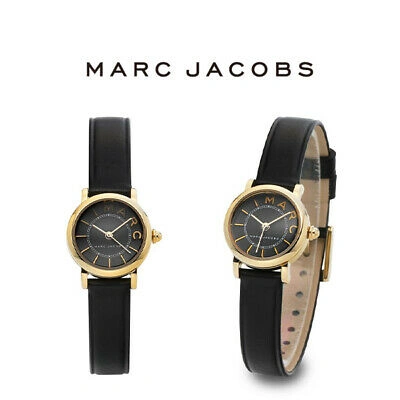 Pre-owned Marc Jacobs Mj1585 Roxy Women's Leather Wristwatches 20mm Free Standard Shipping