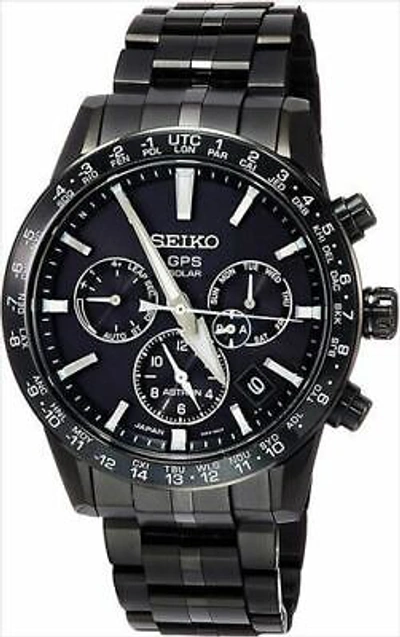 Pre-owned Seiko Astron Sbxc037 Solar Radio Men's Watch In Box