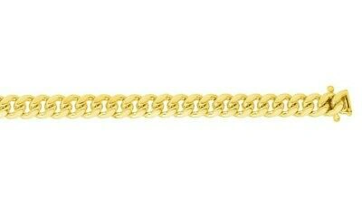 Pre-owned R C I 14k Yellow Gold 22" Men's Miami Cuban Curb Link 6.5mm 30 Grams Chain/necklace In No Stone