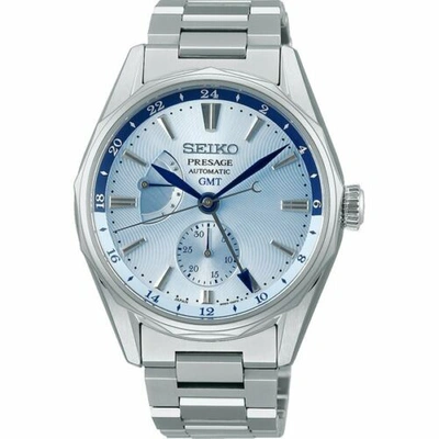 Pre-owned Seiko Sarf011 [presage Prestige Line Ocean Traveler Men' Metal Band]