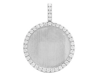 Pre-owned Jewelry Unlimited 10k Gold 20 Pointer Real 7.76ct Diamond Memory Pendant 2.75" In H-i