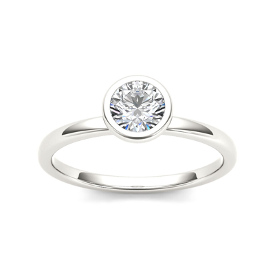 Pre-owned Limor 14k White Gold 0.75ct Tdw Diamond Classic Engagement Ring In H-i