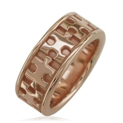 Pre-owned Undisclosed Autism Awareness Jigsaw Puzzle Piece Ring Band In 14k Pink, Rose Gold, Ring Size In 14k Rose Gold